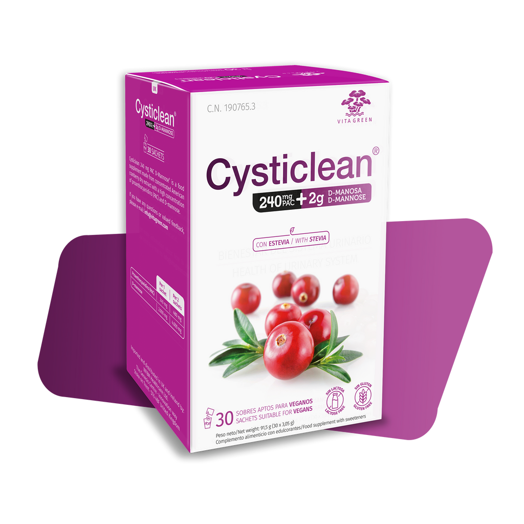 Cysticlean 240mg PAC D-Mannose