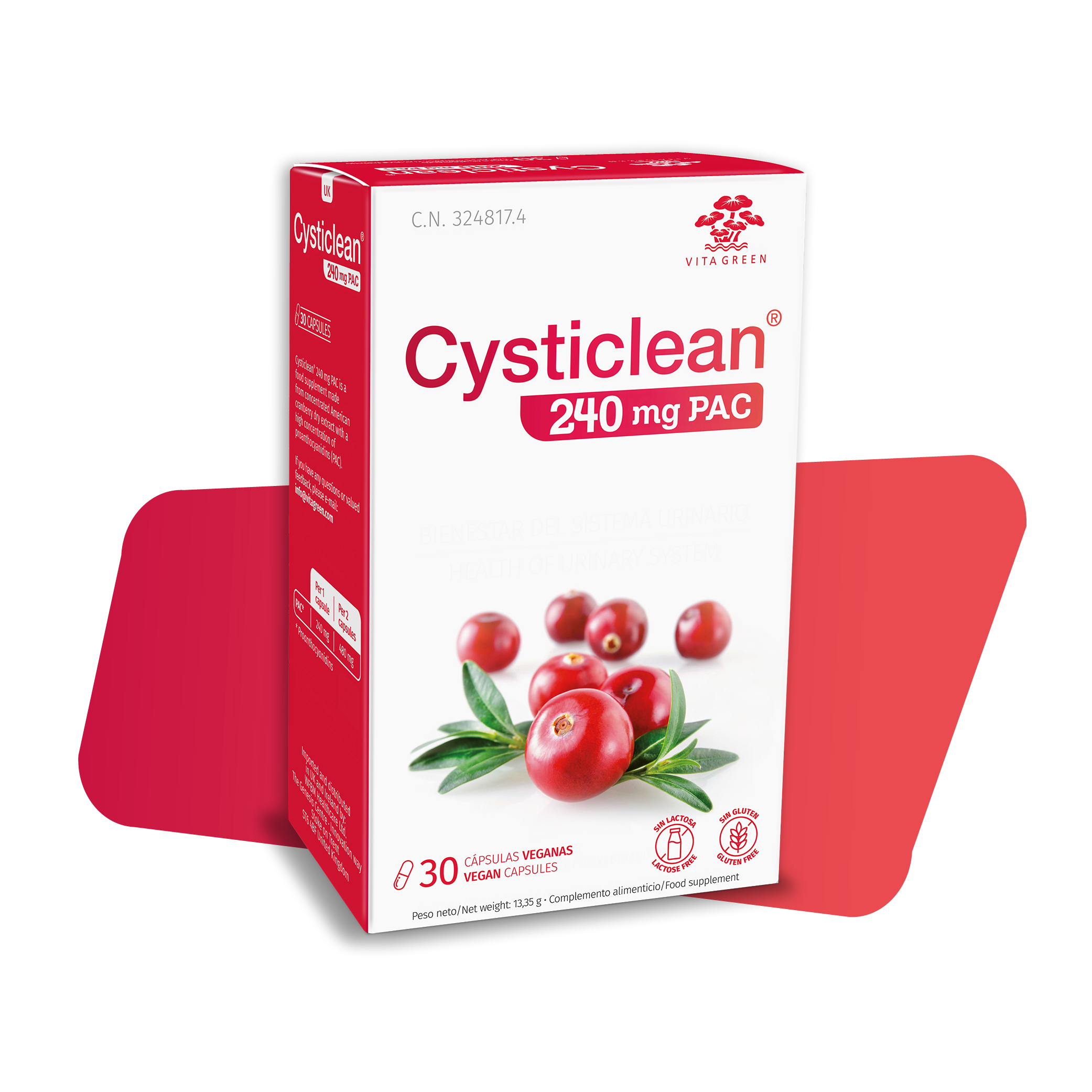 Cysticlean 240mg PAC